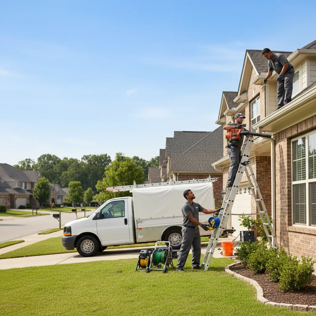 Home Gutter Service in Herrick Center, PA near me